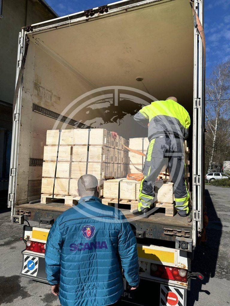 Shipment of mortar mine 82mm from AKM GROUP-CZ warehouse